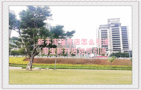 新手淘宝开店怎么引流 淘宝新开店如何引流